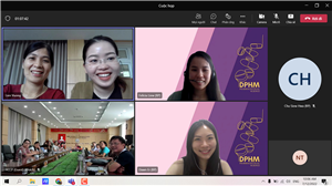 Tiếp tục chương trình giao lưu trao đổi online về phương pháp dạy học dựa trên vấn đề với trường Republic Polytechnic – Singapore 