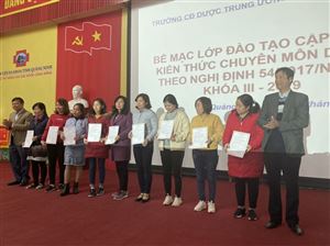 Đào tạo cập nhật kiến thức chuyên môn về Dược tại Quảng Ninh