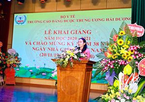 Lễ khai giảng năm học mới 2020-2021 và Chào mừng kỷ niệm 38 năm Ngày Nhà giáo Việt Nam 20/11