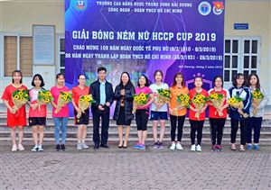 Khai mạc giải bóng ném nữ HCCP CUP 2019
