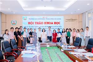 Hội thảo khoa học đề tài :“Nghiên cứu bào chế dung dịch xịt hỗ trợ điều trị tổn thương da từ nano bạc và một số dược liệu trên địa bàn tỉnh Hải Dương”