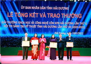 Giải thưởng Khoa học và công nghệ Côn Sơn lần thứ V