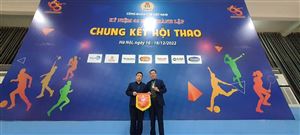 Công đoàn Trường tham gia Hội thao kỷ niệm 65 năm Ngày thành lập Công đoàn Y tế Việt Nam