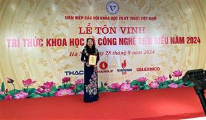 TRƯỜNG CAO ĐẲNG DƯỢC TRUNG ƯƠNG HẢI DƯƠNG CÓ MỘT CÁ NHÂN ĐƯỢC TÔN VINH “TRÍ THỨC KHOA HỌC VÀ CÔNG NGHỆ TIÊU BIỂU” NĂM 2024