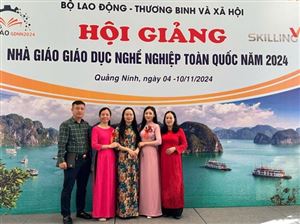 Trường Cao đẳng Dược Trung ương Hải Dương tham gia Hội giảng Nhà giáo giáo dục nghề nghiệp toàn quốc năm 2024