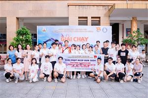 TRƯỜNG CAO ĐẲNG DƯỢC TRUNG ƯƠNG HẢI DƯƠNG TỔ CHỨC GIẢI CHẠY HCCP RUN 2024